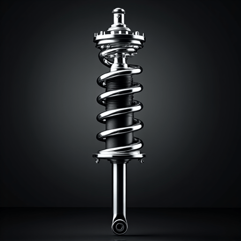 Close-up of specialized suspension component repair on a luxury vehicle. Expert service alternative to dealership pricing for European auto maintenance.