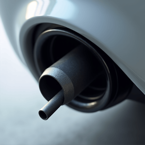 Owner-operator Samson personally inspecting an engine bay to ensure all components meet stringent smog check standards for Gold River residents.