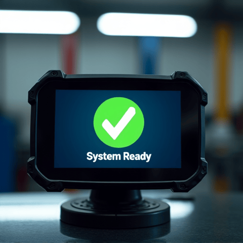 Image illustrating efficiency: A vehicle being quickly moved into the service bay immediately after a successful Check Engine Light diagnosis in the Sacramento area. Emphasizing fast service turnaround.