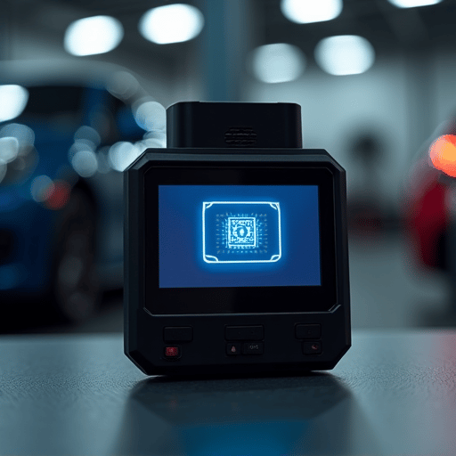 Advanced diagnostic tools being used for a vehicle in Fair Oaks.